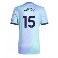 Maglia Calcio Arsenal Jakub Kiwior #15 Terza Divisa 2024-25 Manica Corta